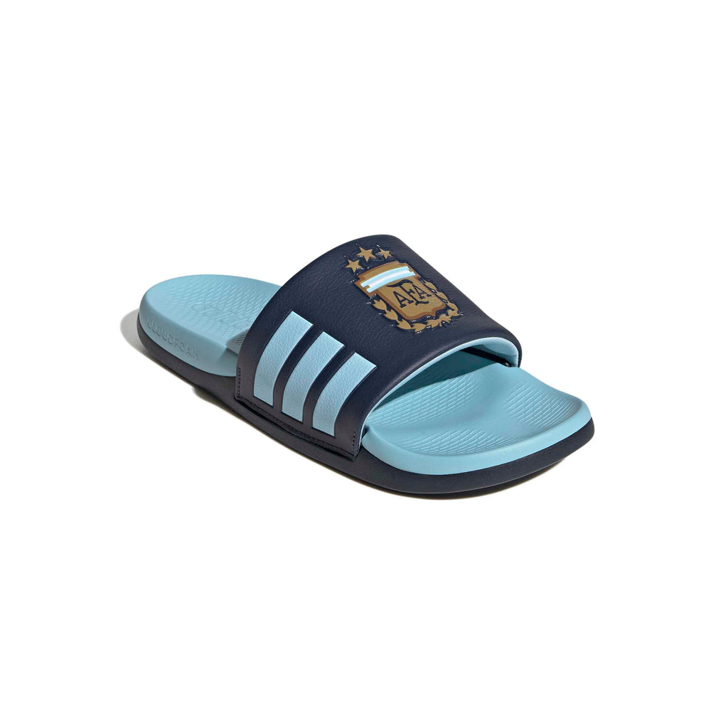 Argentina National Team FIFA Adidas Men Navy Adilette Comfort Sandals product image 4, provided for visual reference and