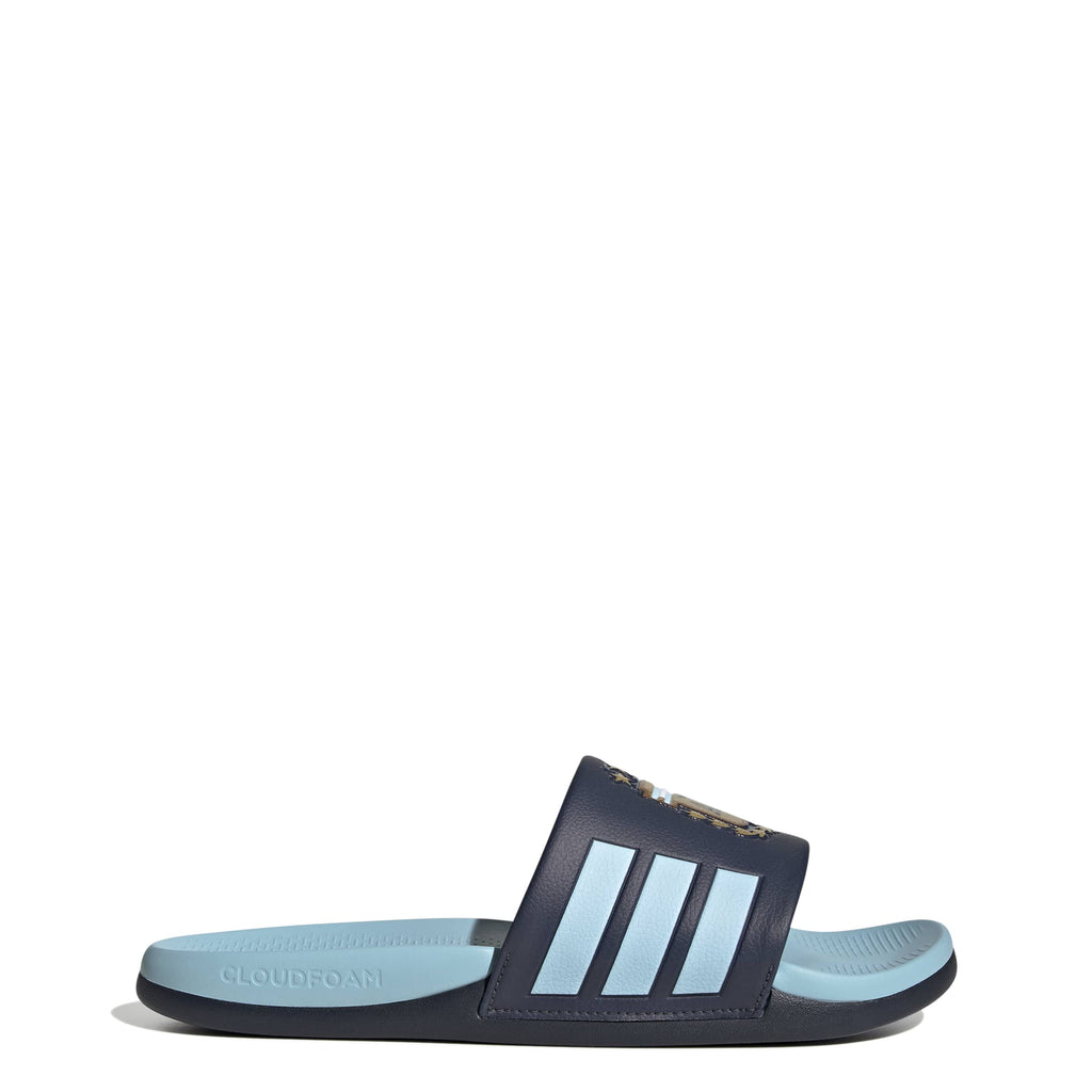Argentina National Team FIFA Adidas Men Navy Adilette Comfort Sandals product image 5, provided for visual reference and
