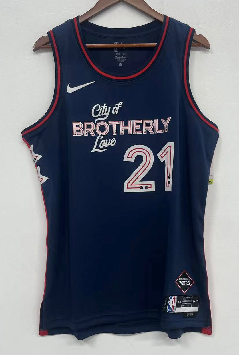 Joel Embiid Philadelphia 76ers Jersey Nike product image 2