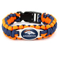 Denver Broncos snap clasp bracelet product image 1