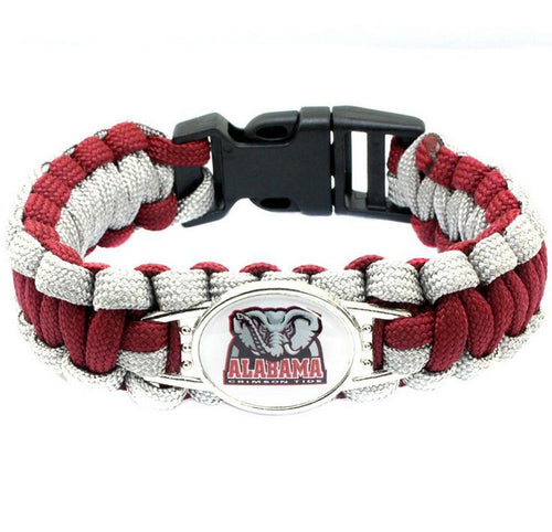 Alabama Crimson Tide snap clasp bracelet product image 1