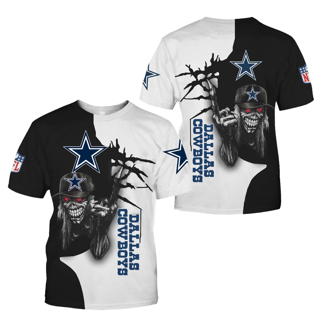 Dallas Cowboys skeleton T shirt product image 1