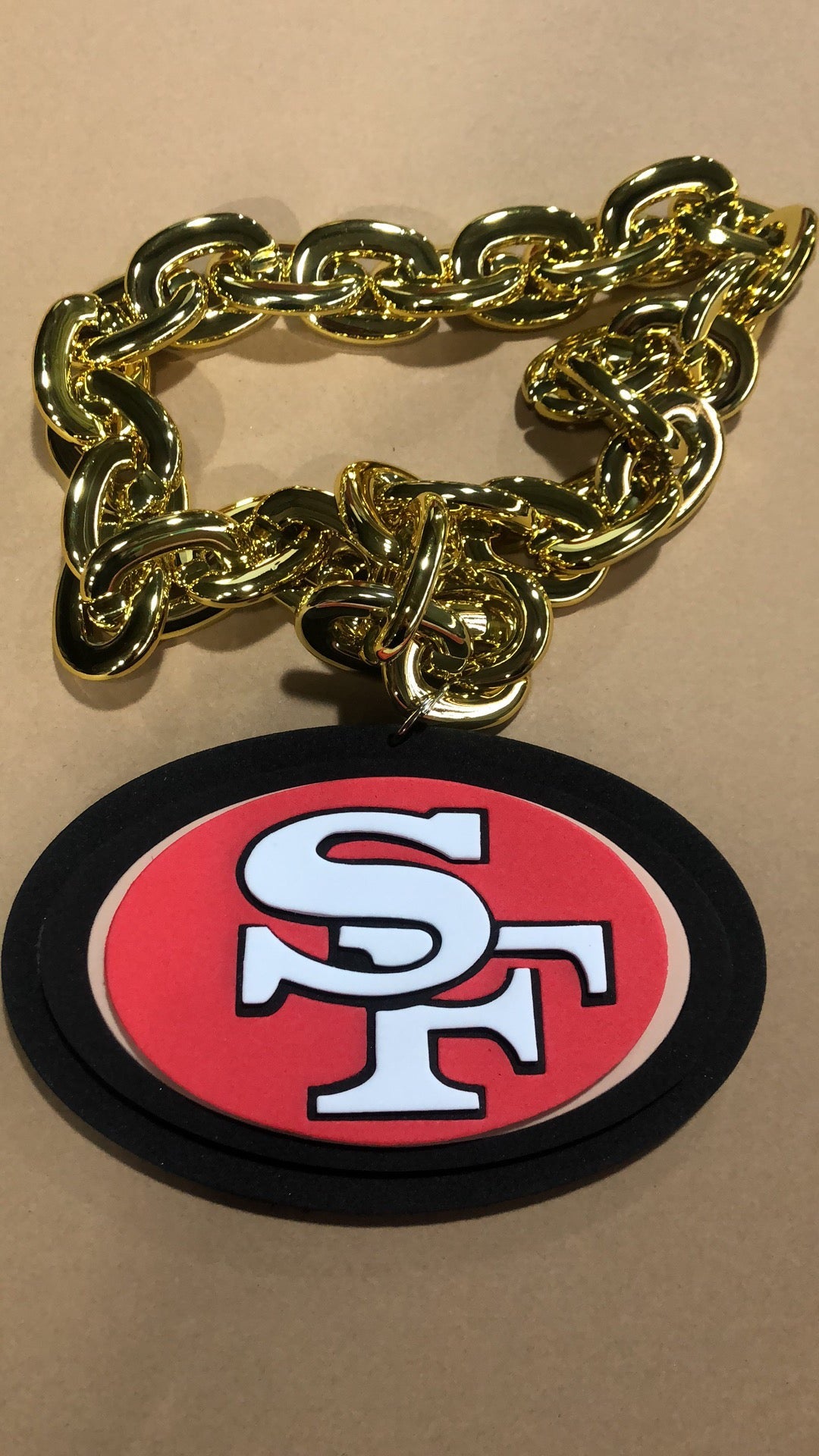 San Francisco 49ers 3D foam Fan Chain product image 1