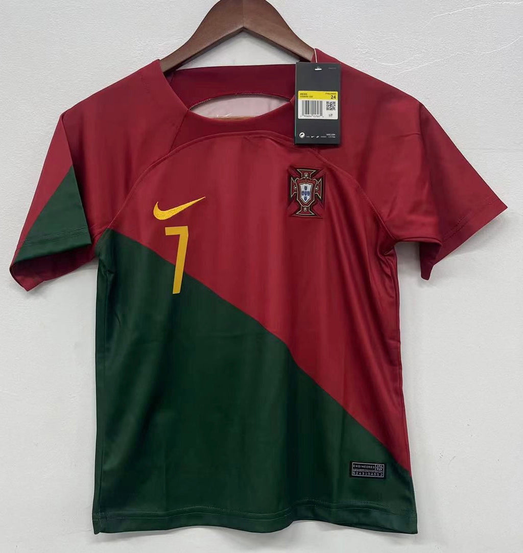 Christiano Ronaldo Portugal Soccer Futbol Jersey YOUTH KIDS product image 2