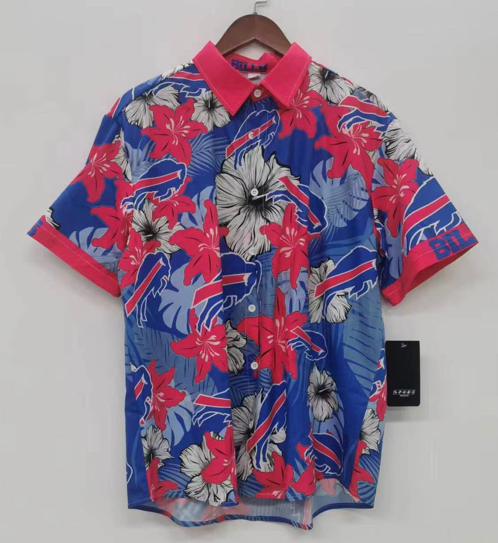 Buffalo Bills Official NFL Floral Palm shirt product image 1
