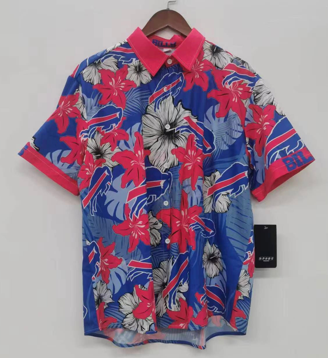 Buffalo Bills Official NFL Floral Palm shirt product image 1