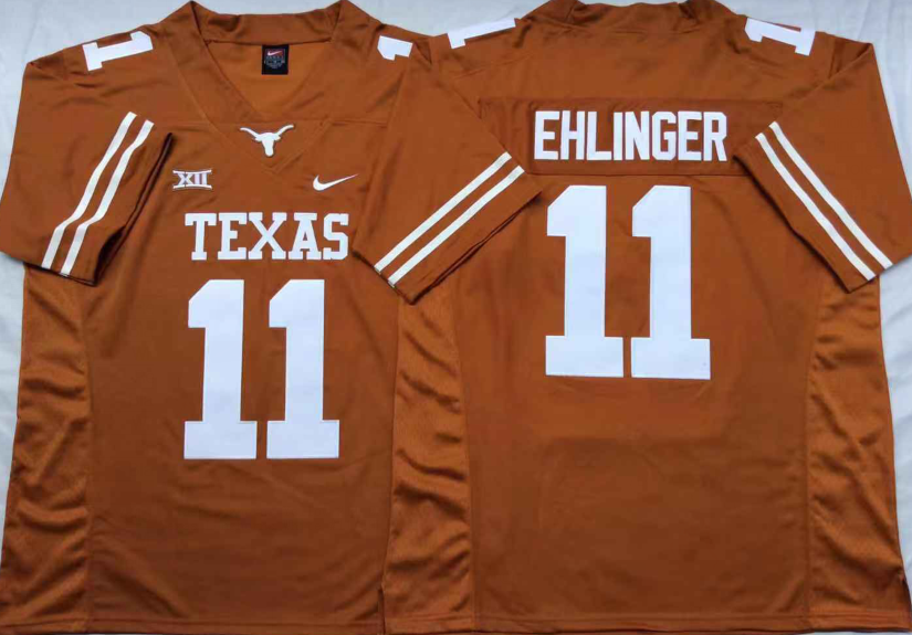 Sam Ehlinger Texas Longhorns official NCAA Nike Jersey product image 1