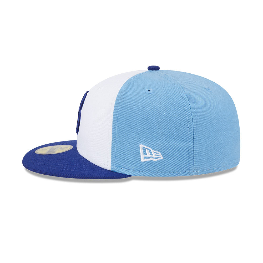 Buffalo Bisons MiLB New Era Men White/Navy 59Fifty Authentic Collection Fitted Hat product image 5, provided for visual