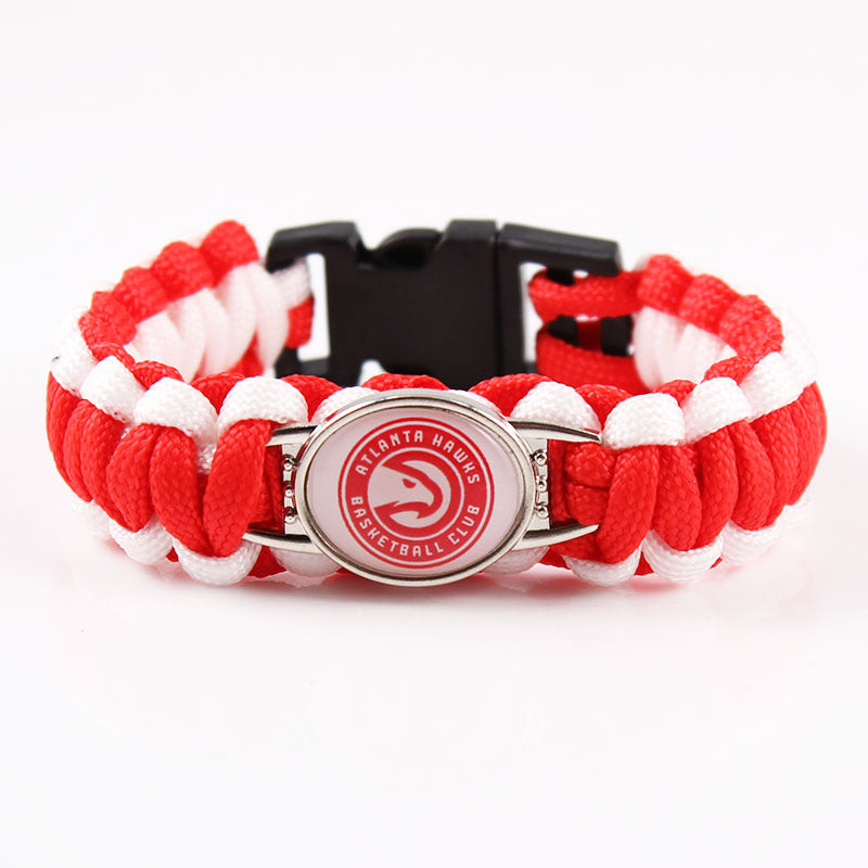 Atlanta Hawks snap clasp bracelet product image 1