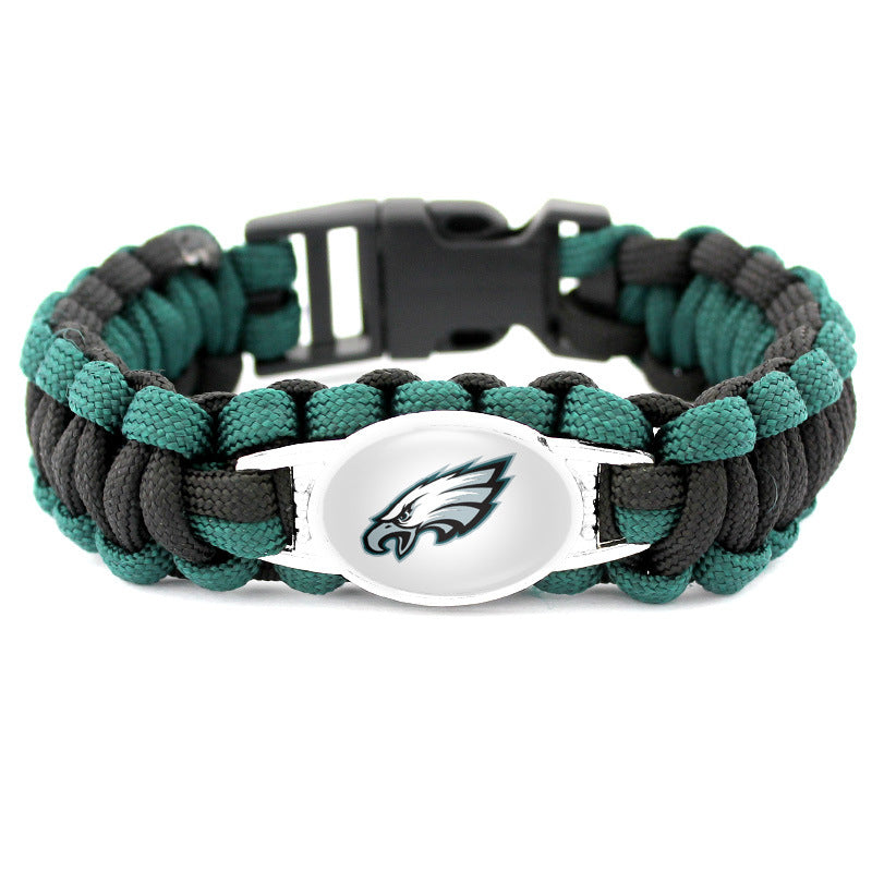Philadelphia Eagles snap clasp bracelet product image 1