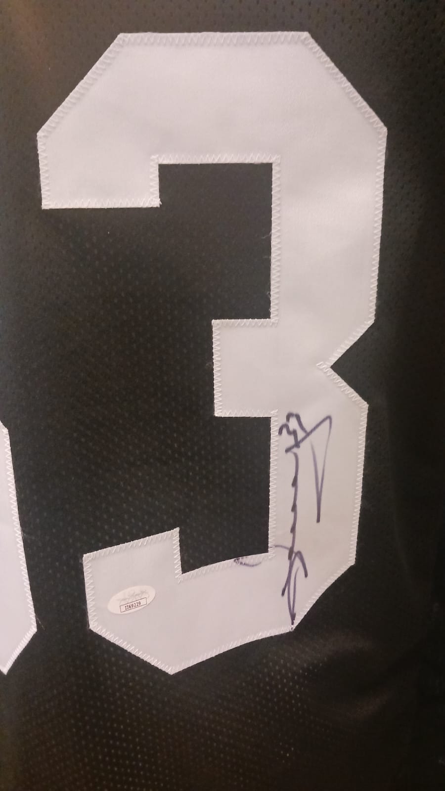 Merril Hoge autographed Pittsburgh Steelers Custom jersey product image 2