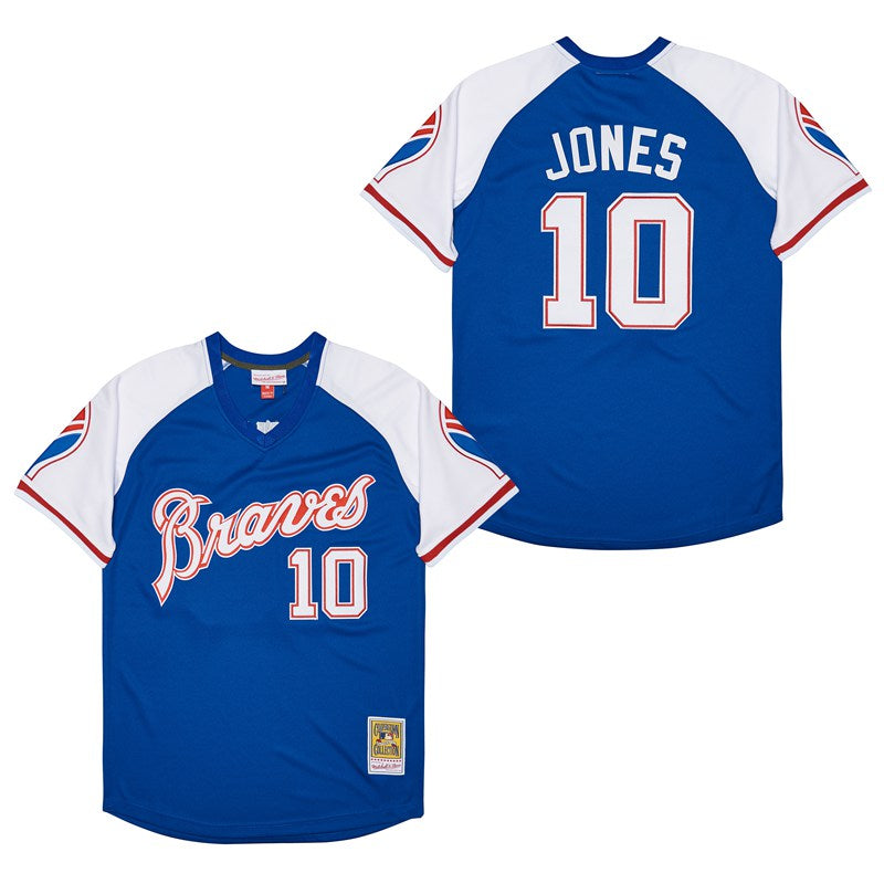 Chipper Jones Atlanta Braves Jersey Mitchell & Ness blue product image 1