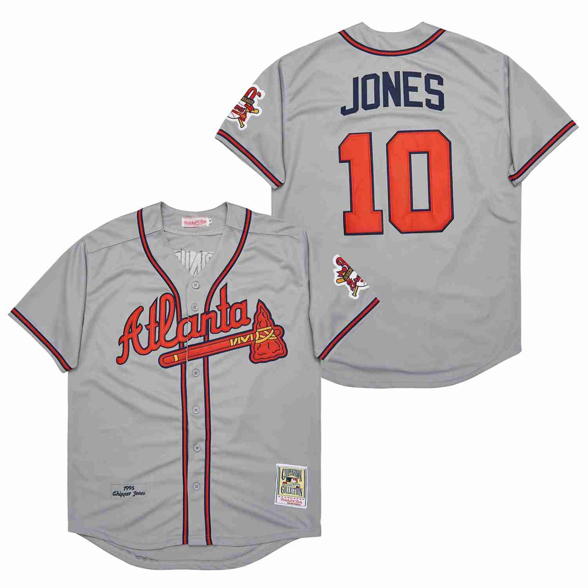 Chipper Jones 1995 Atlanta Braves Jersey Mitchell & Ness product image 1
