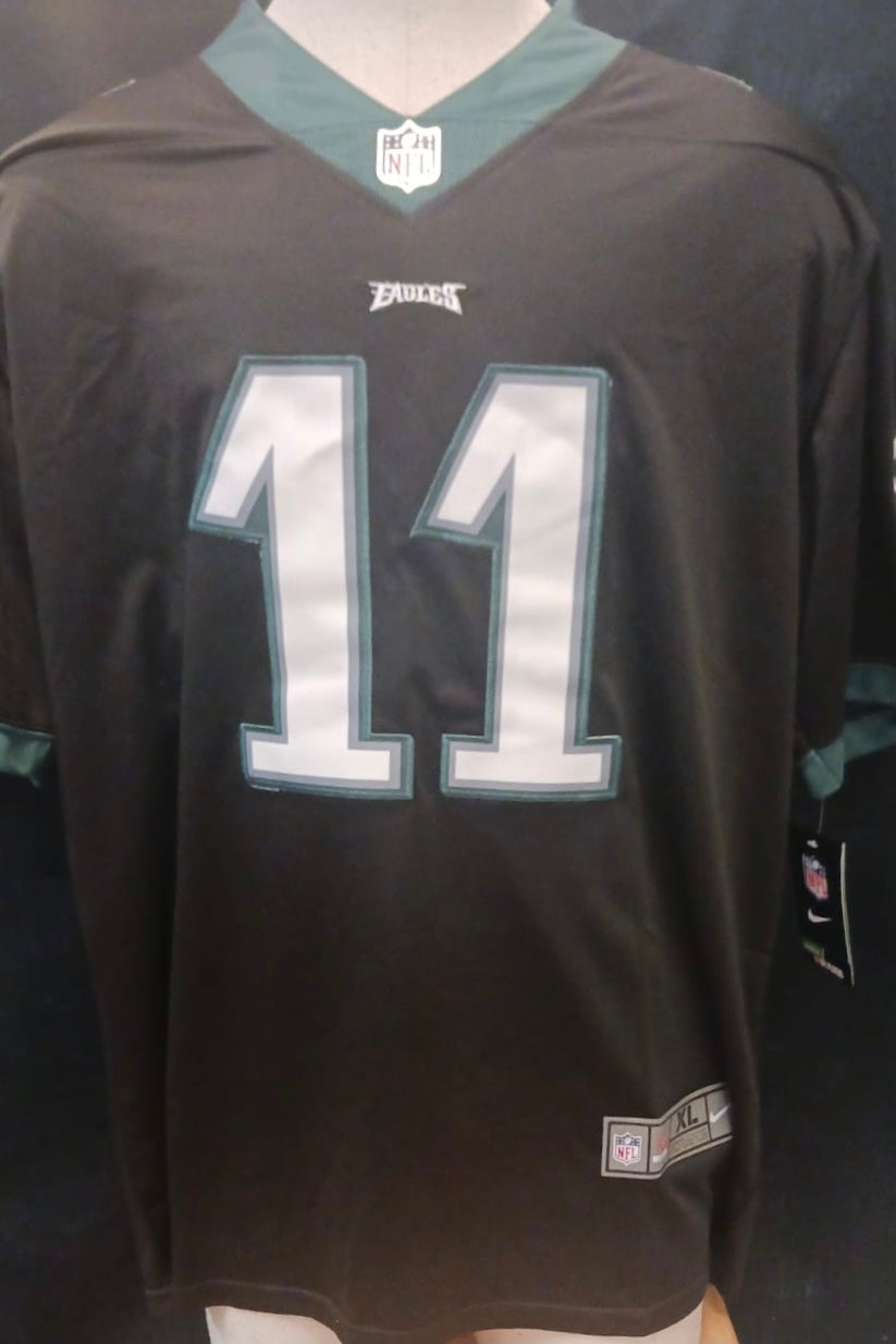 A.J. Brown autographed Philadelphia Eagles Black Nike product image 3
