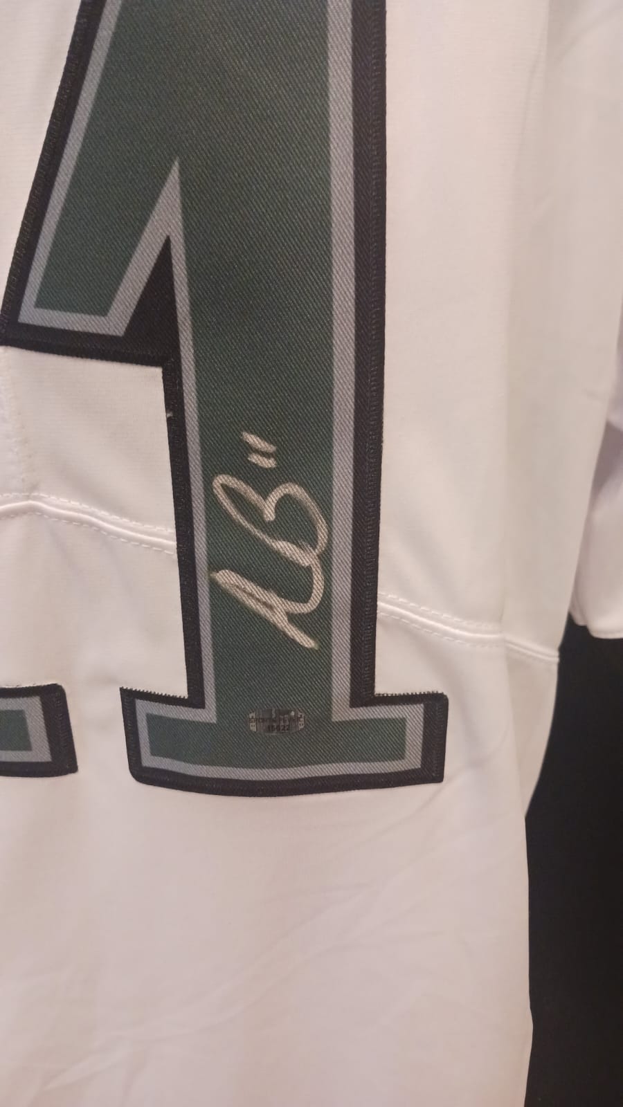 A.J. Brown autographed Philadelphia Eagles white Nike product image 2
