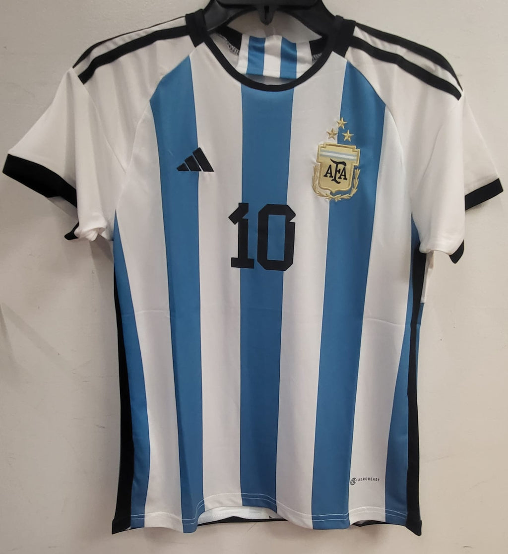 Lionel Messi Argentina Soccer Futbol Adidas Jersey YOUTH product image 2