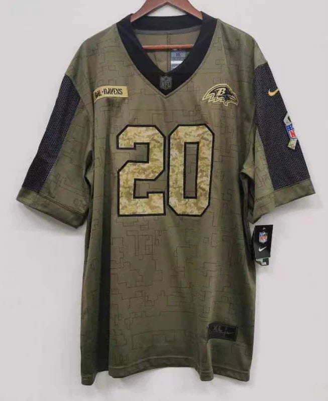 Ed Reed Baltimore Ravens Nike military salute to service product image 2