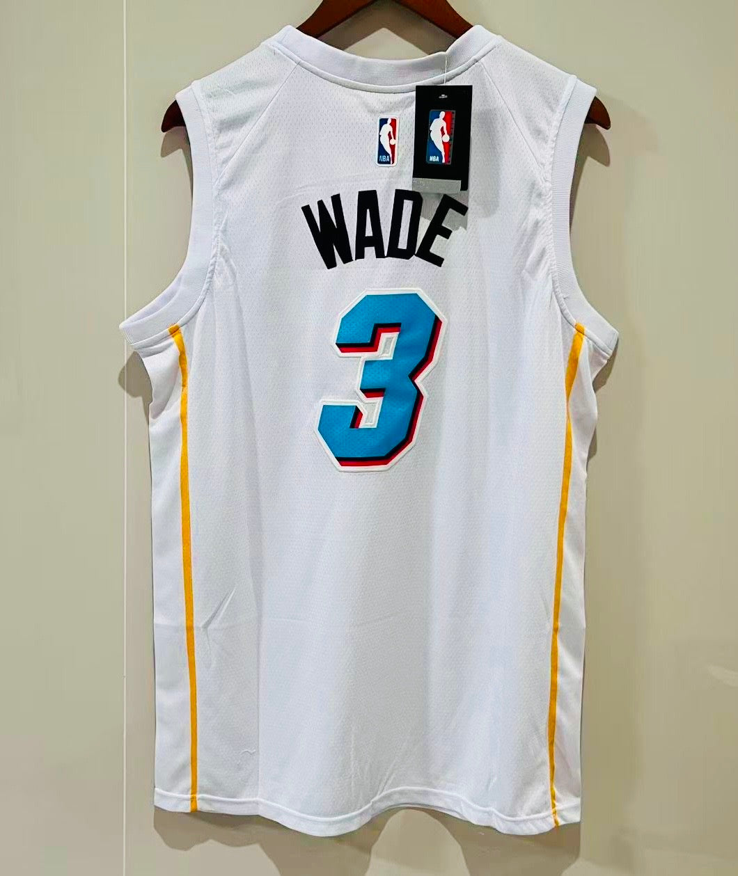 Dwyane Wade Miami Heat Official NBA Nike Jersey white product image 4