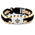 New Orleans Saints snap clasp bracelet product image 1