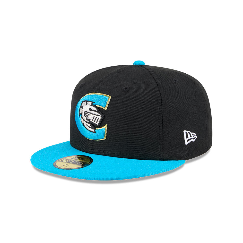 Charlotte Knights MiLB New Era Men Black 59Fifty Alternate Authentic Collection Fitted Hat product image 1, provided for