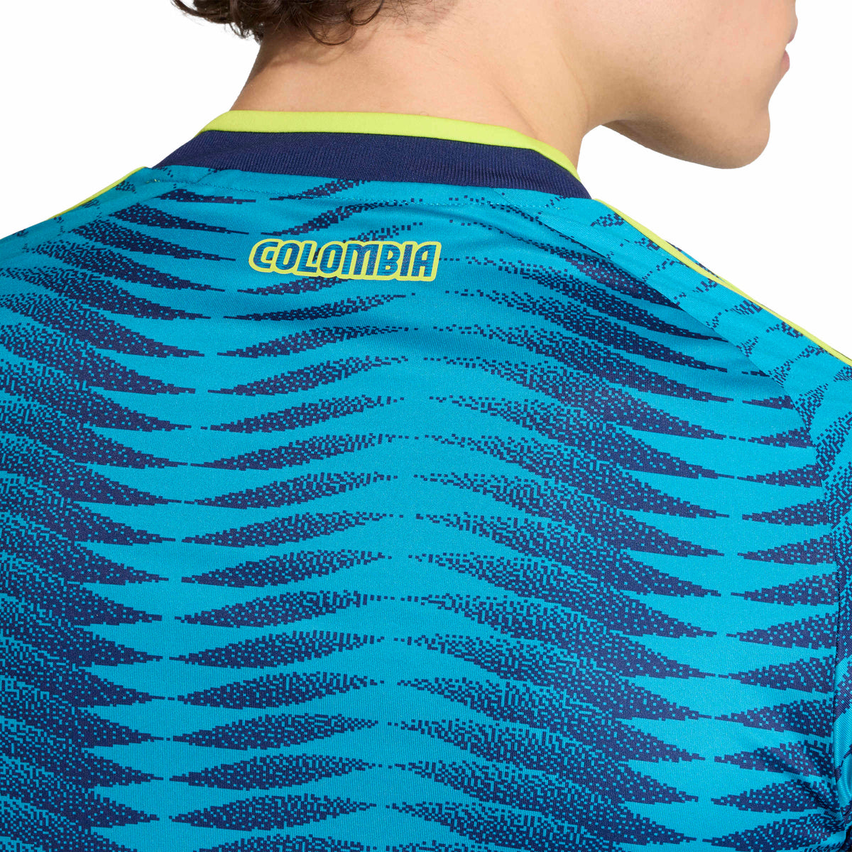 Colombia National Team FIFA Adidas Men Blue 2026 Replica Away Jersey product image 6, provided for visual reference and