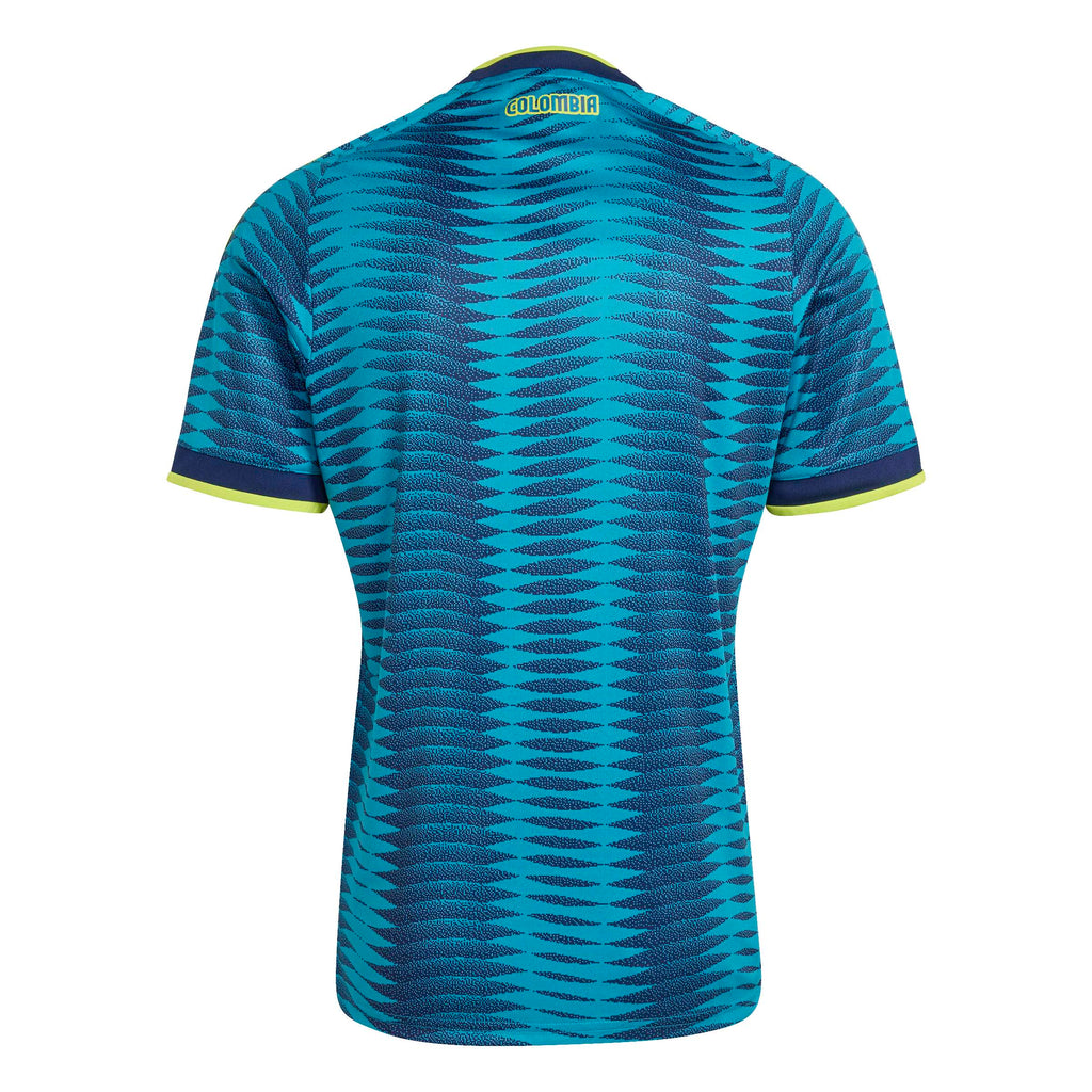 Colombia National Team FIFA Adidas Men Blue 2026 Replica Away Jersey product image 2, provided for visual reference and
