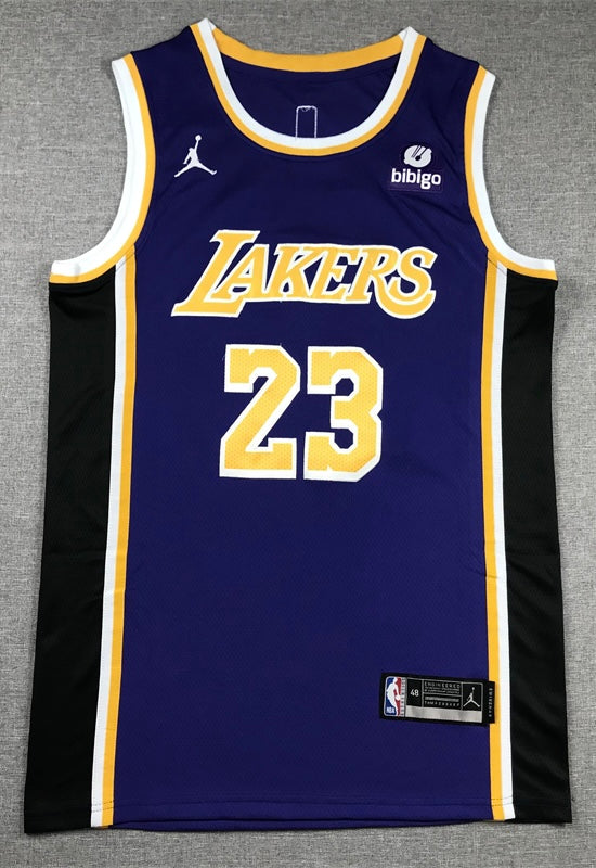 Lebron James Los Angeles Lakers Jersey purple #23 product image 2