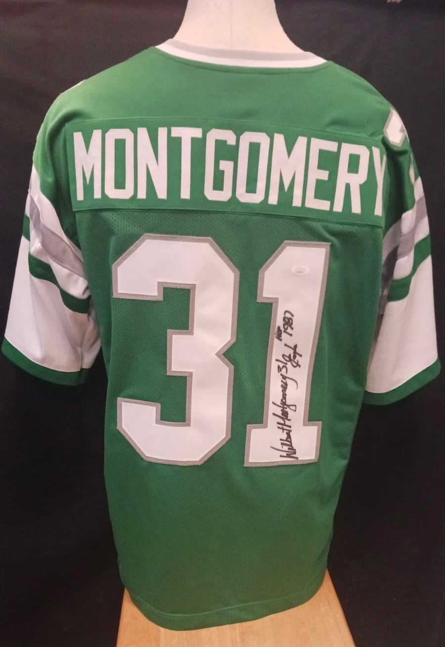 Wilbert Montgomery autographed Philadelphia Eagles Custom product image 1