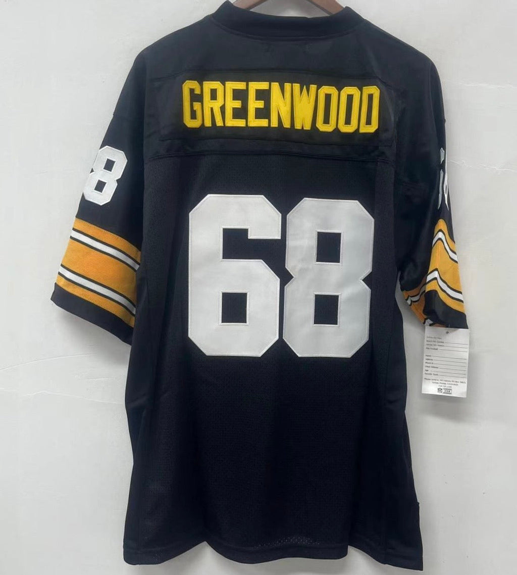 L.C. Greenwood Pittsburgh Steelers Jersey black Mitchell & product image 2