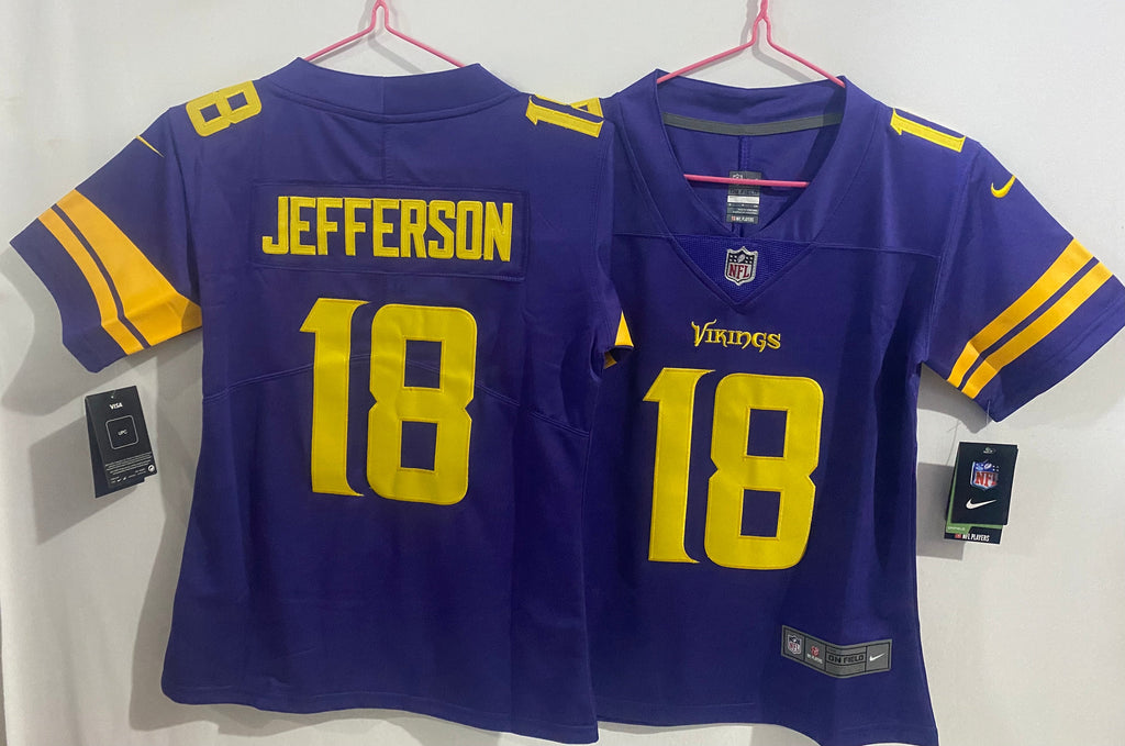 Justin Jefferson YOUTH KIDS Minnesota Vikings Color Rush product image 1