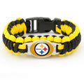 Pittsburgh Steelers snap clasp bracelet product image 1