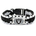 Las Vegas Raiders snap clasp bracelet product image 1