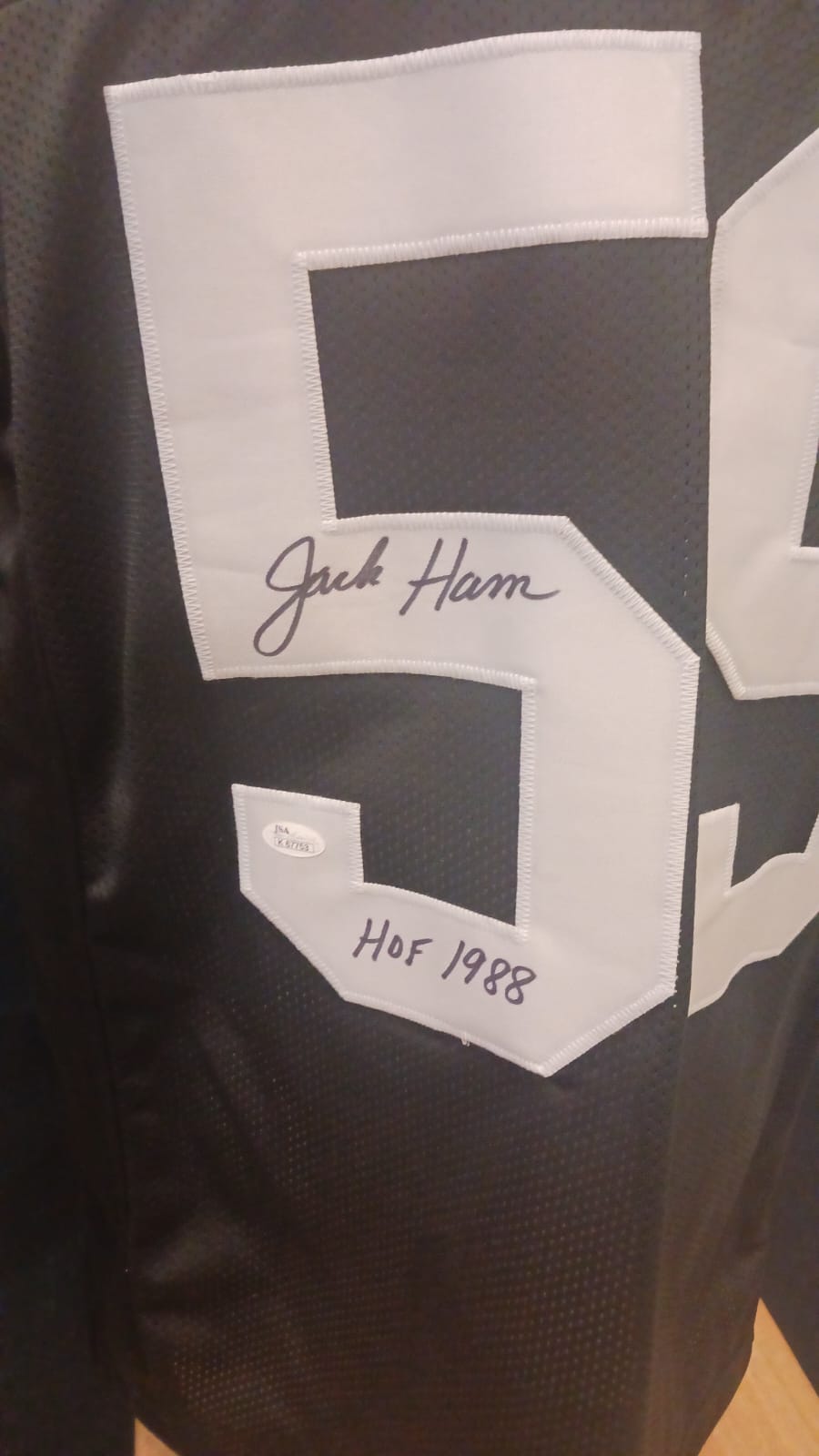 Jack Ham autographed Pittsburgh Steelers Custom jersey JSA product image 2