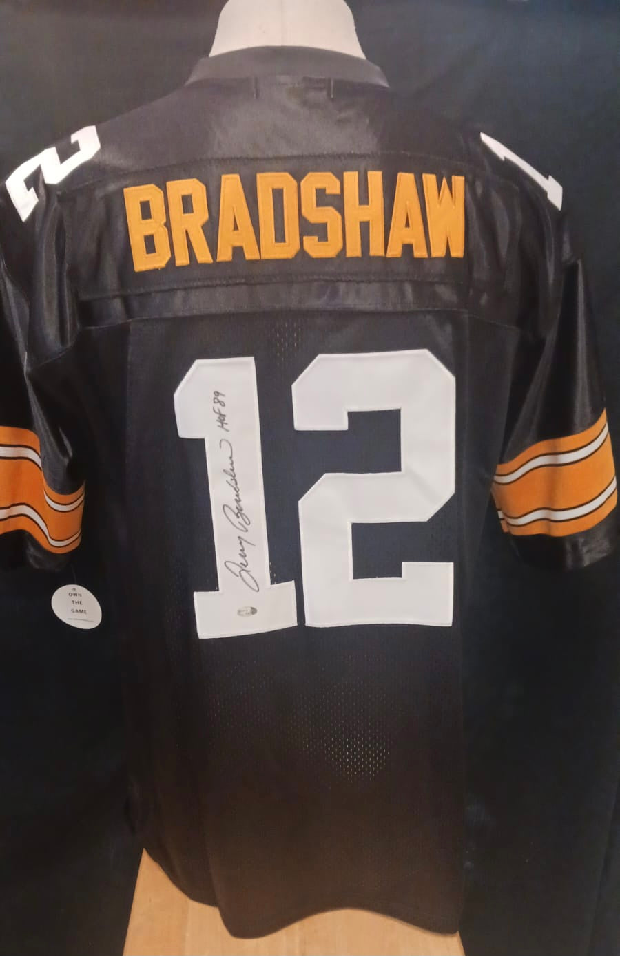 Terry Bradshaw autographed Pittsburgh Steelers Custom product image 1