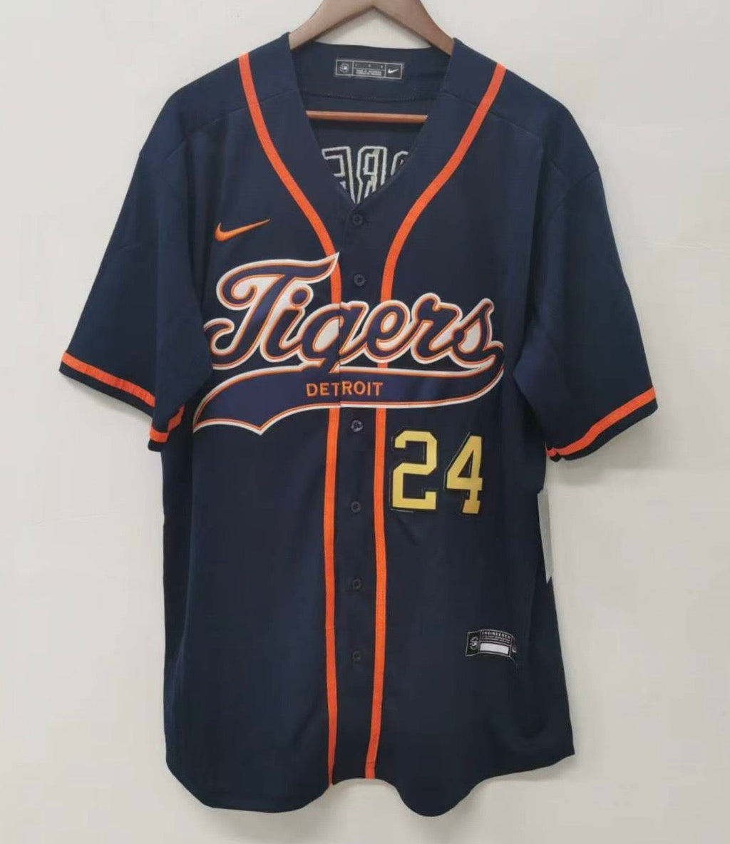 Miguel Cabrera Detroit Tigers Official MLB Jersey Nike blue product image 3