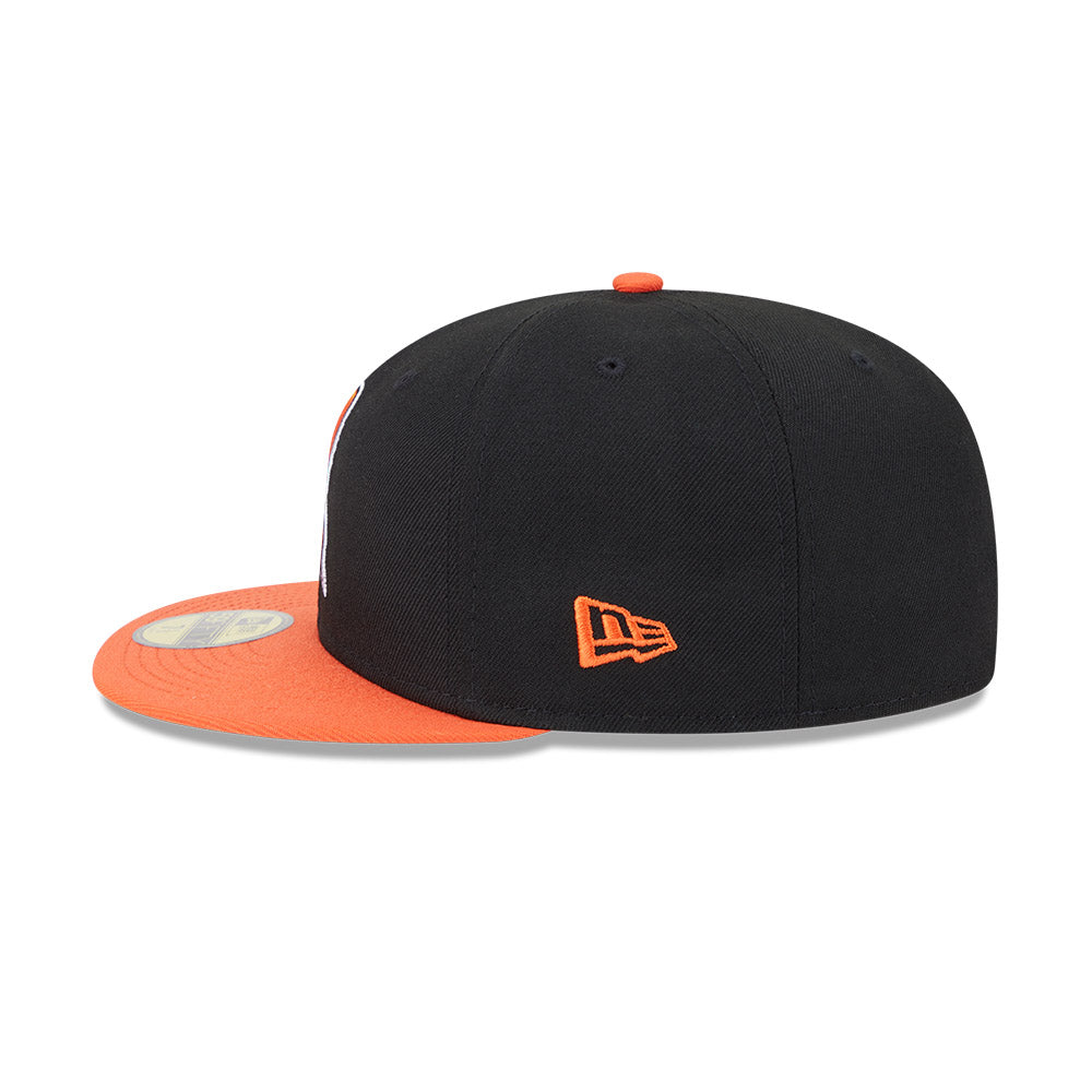 Dayton Dragons MiLB New Era Men Black/Orange 59Fifty Alternate Authentic Collection Fitted Hat product image 5, provided for