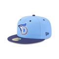 Dunedin Blue Jays MiLB New Era Men Light Blue/Navy 59Fifty Authentic Collection Fitted Hat product image 1, provided for