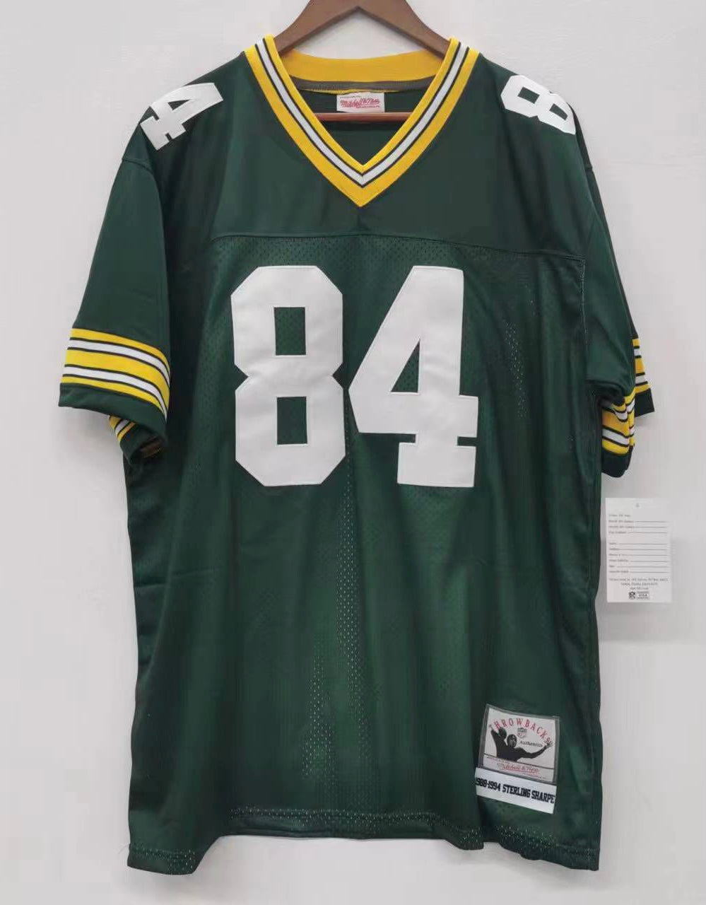 Sterling Sharpe Green Bay Packers Official NFL Jersey product image 2