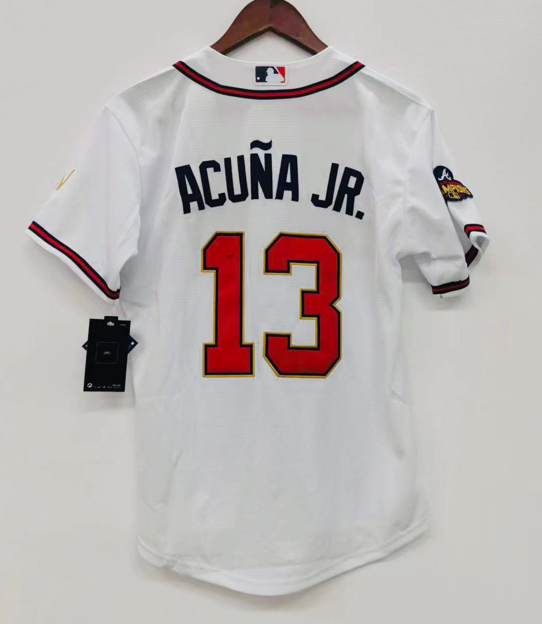 Ronald Acuña Jr. YOUTH Atlanta Braves Official MLB Nike product image 1