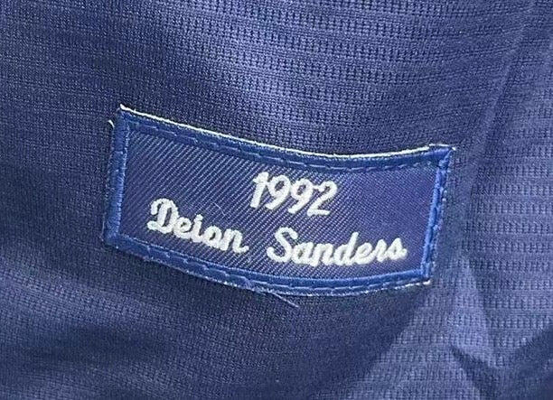 Deion Sanders Atlanta Braves 1992 Mitchell & Ness jersey product image 5