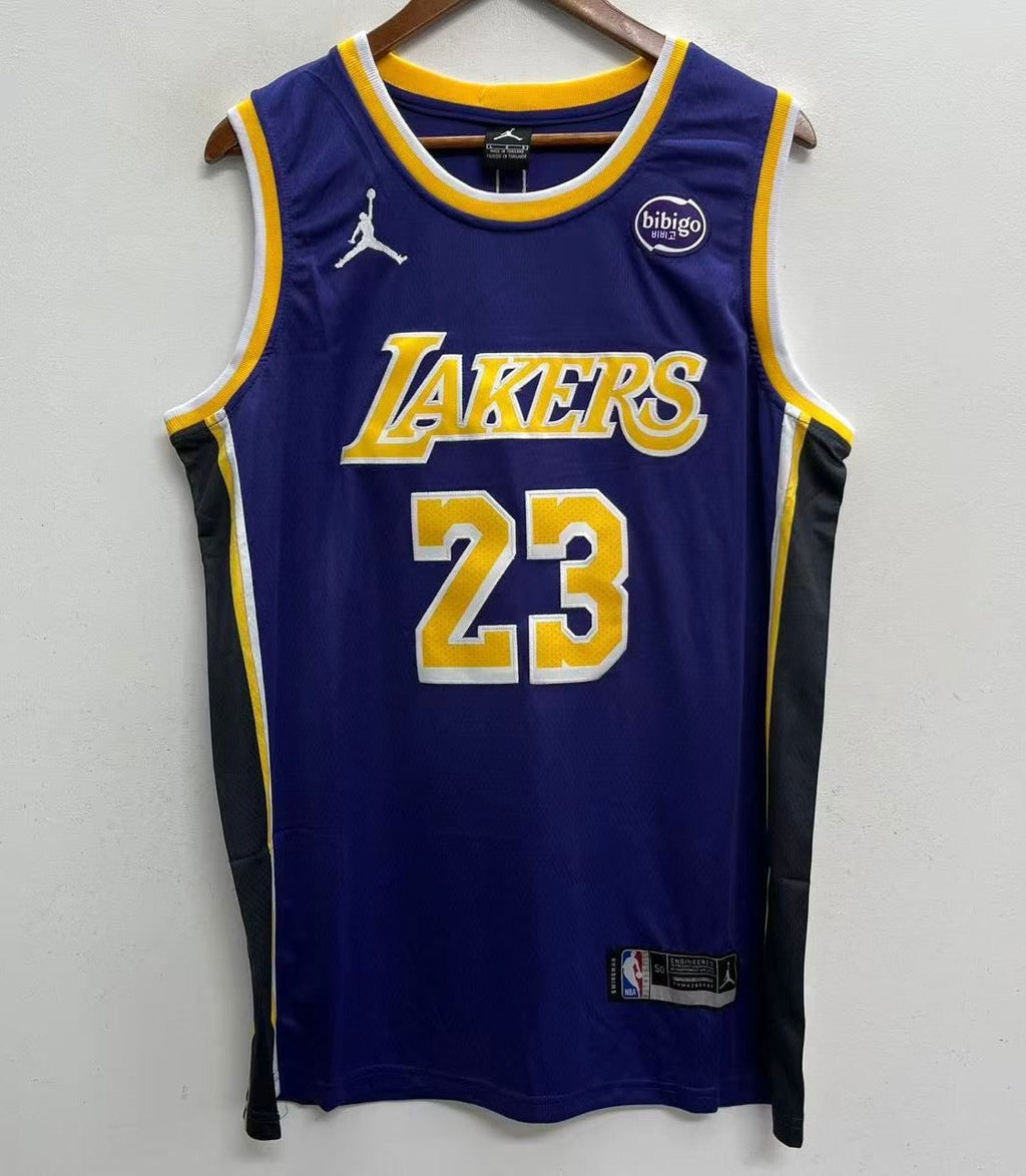 Lebron James Los Angeles Lakers Jersey purple #23 product image 4