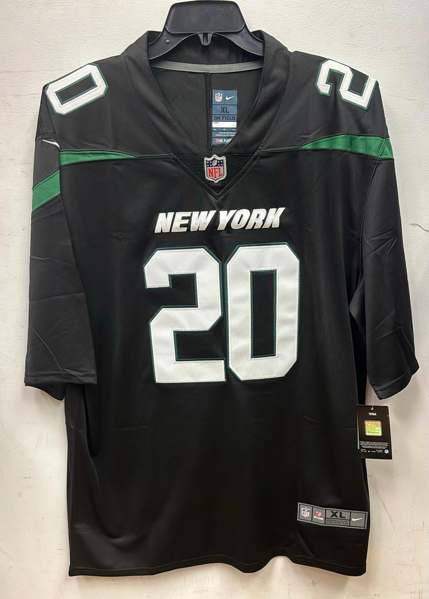 Breece Hall New York Jets Official NFL Nike Jersey black product image 2
