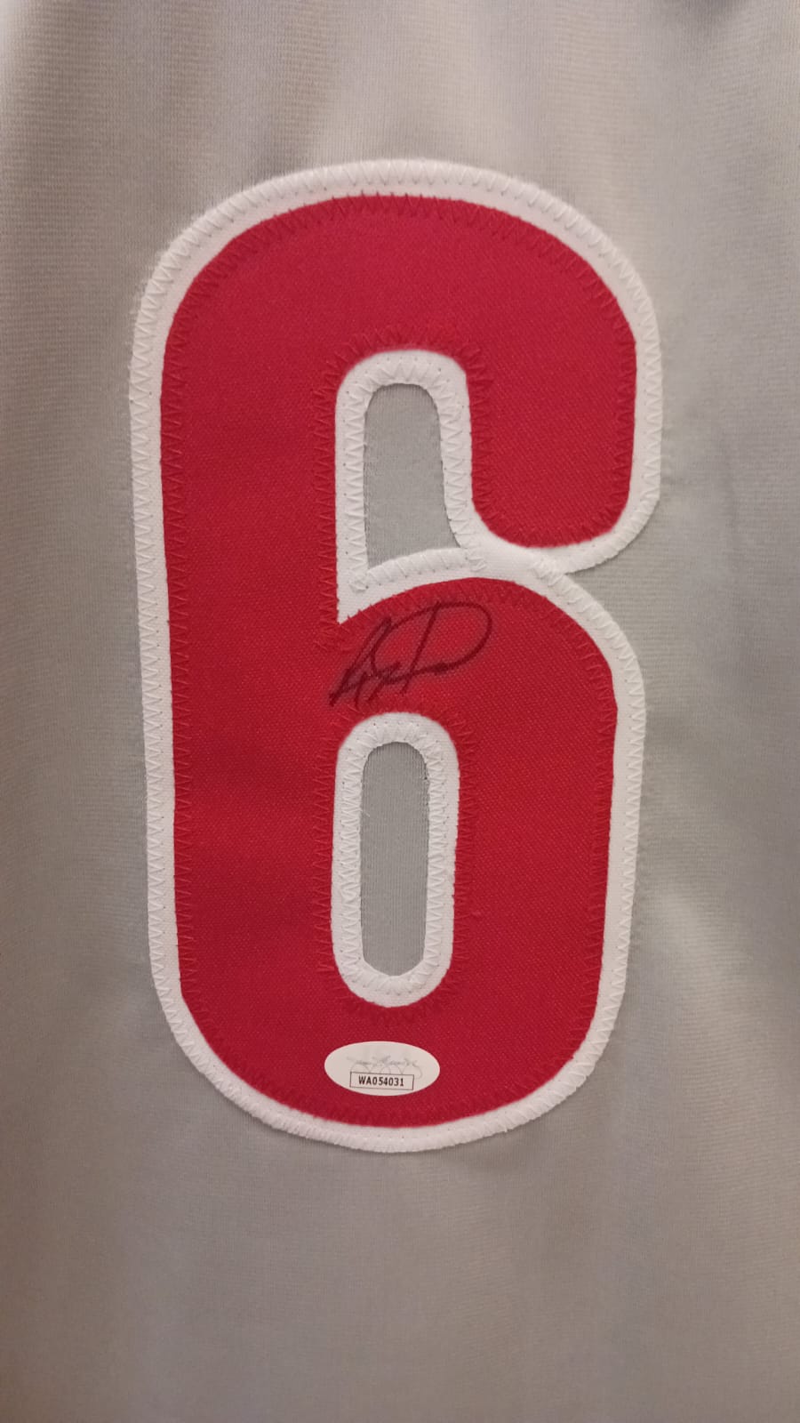 Ryan Howard Philadelphia Phillies autographed custom jersey product image 2