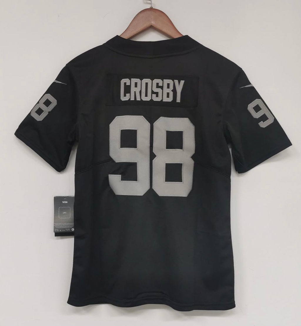 Maxx Crosby YOUTH KIDS Las Vegas Raiders Official NFL Nike product image 1