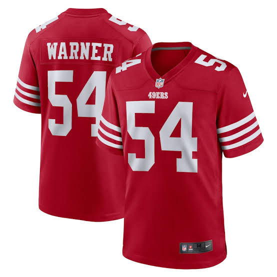 Fred Warner San Francisco 49ers Official NFL Nike Jersey product image 1
