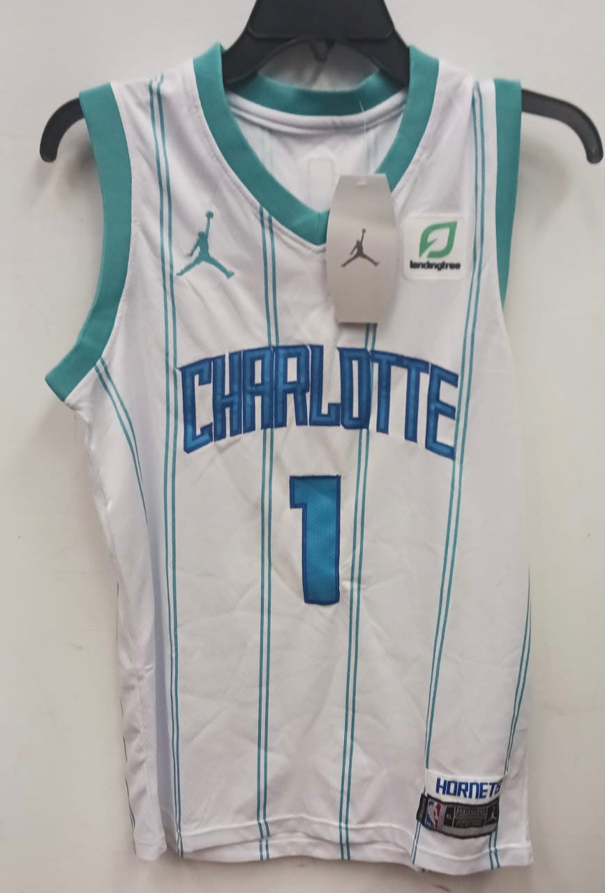 LaMelo Ball YOUTH Charlotte Hornets Jersey White product image 5