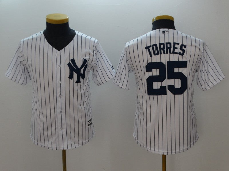 Gleyber Torres YOUTH New York Yankees Jersey white product image 1
