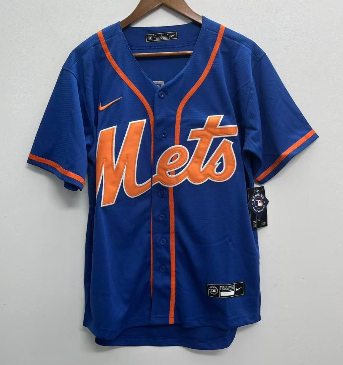 Francisco Lindor New York Mets official MLB Nike Jersey blue product image 2