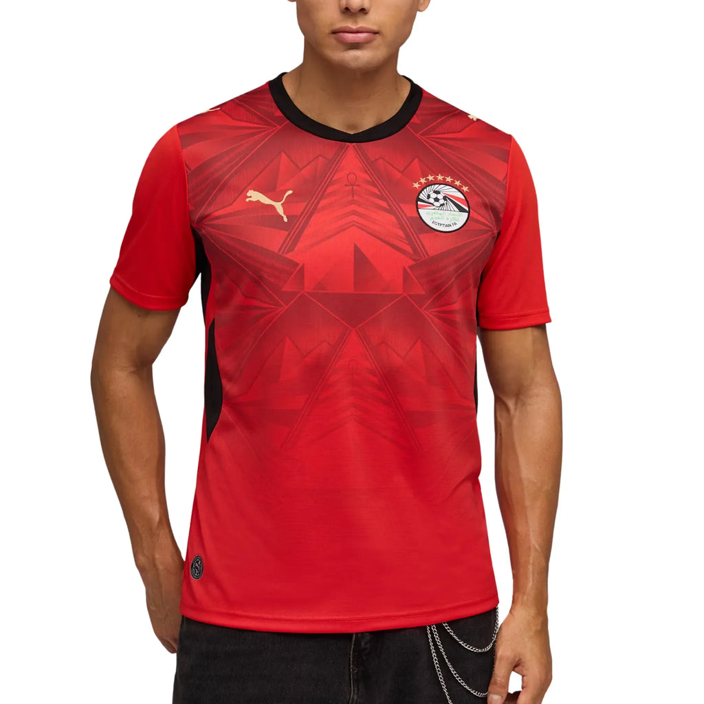 Egypt National Team FIFA Puma Men Red 2026 Home Replica Jersey product image 3, provided for visual reference and product