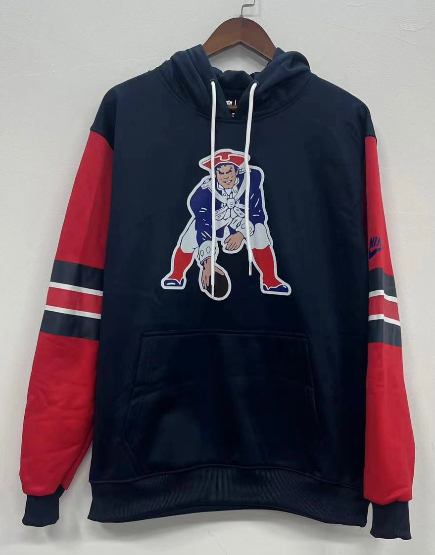 New England Patriots retro logo NFL hoodie product image 1